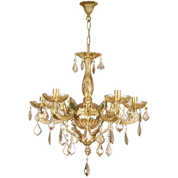 لوستر چشمه نور 5 شعله کد C2799/5 لوستر چشمه نور 5 شعله کد C2799/5
