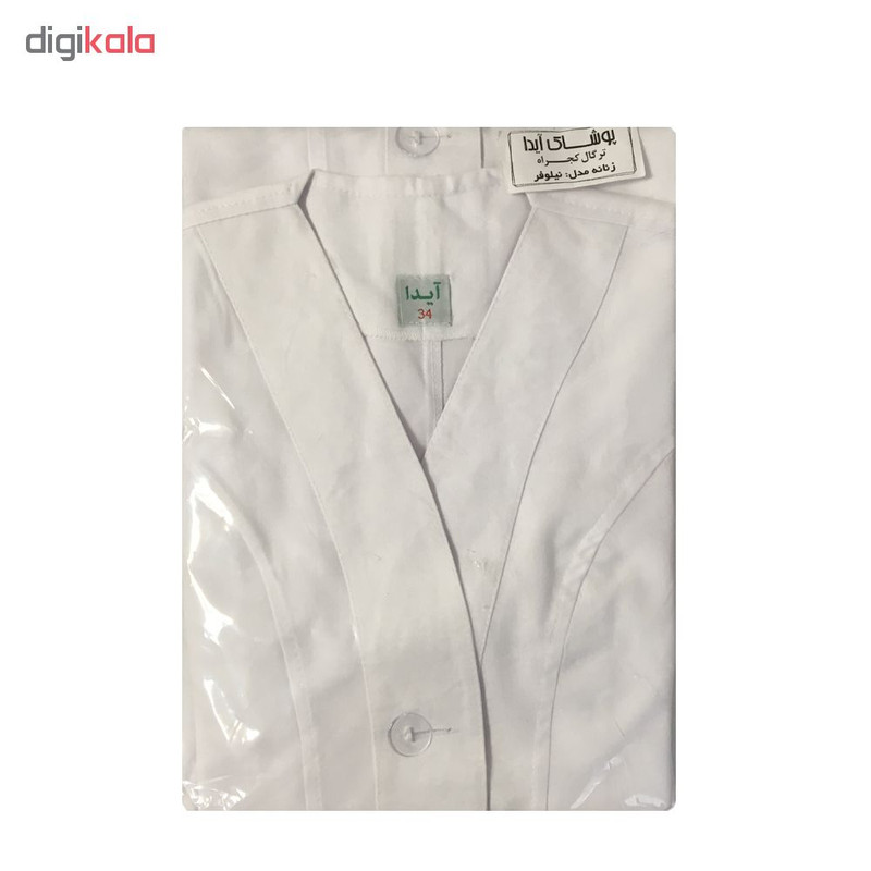 روپوش پزشکی آیدا مدل NL1