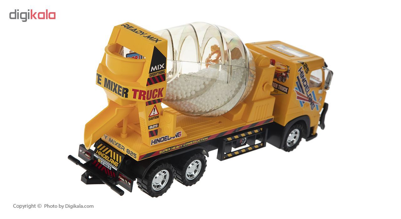 کامیون میکسر 40 سانتیمتری دورج توی مدل Truck Crane