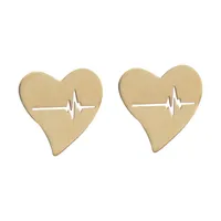 گوشواره طلا 18 عیار زنانه مدل TA126