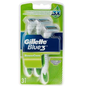 خود تراش ‏ژیلت مدل Blue 3 بسته 3 عددی