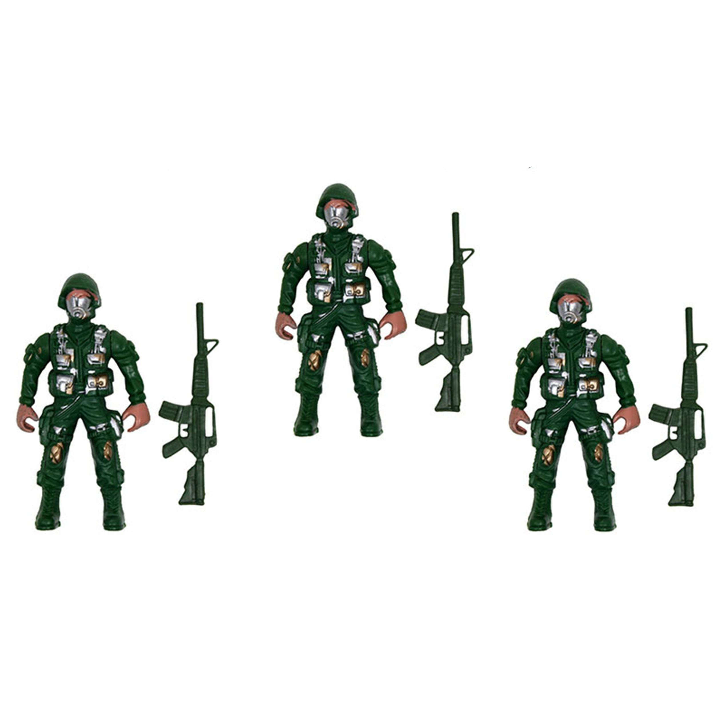 فیگور سرباز مدل Army Solider مجموعه 3 عددی