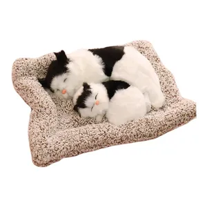 عروسک پولیشی طرح گربه طول 30 سانتی متر