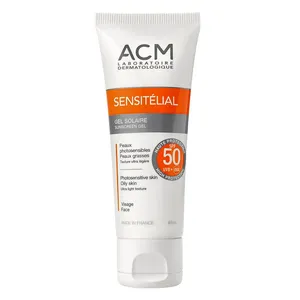 ژل ضد آفتاب ای سی ام مدل Sensitelial حجم 40 میلی لیتر