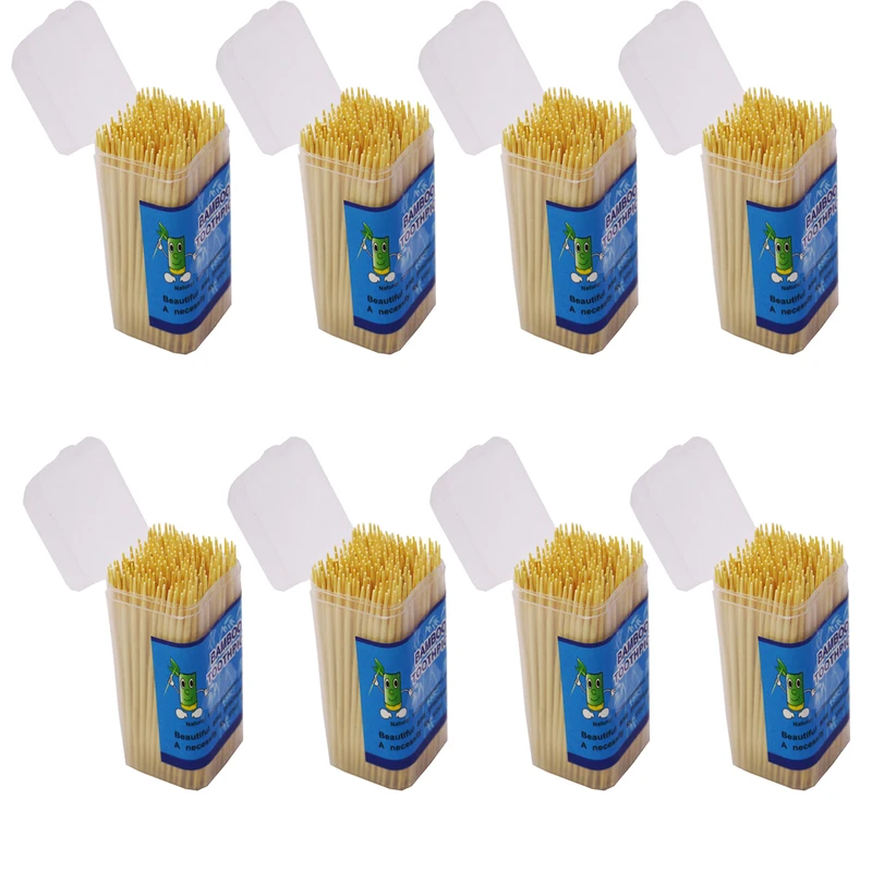 خلال دندان بامبو مدل 01 مجموعه 8 عددی