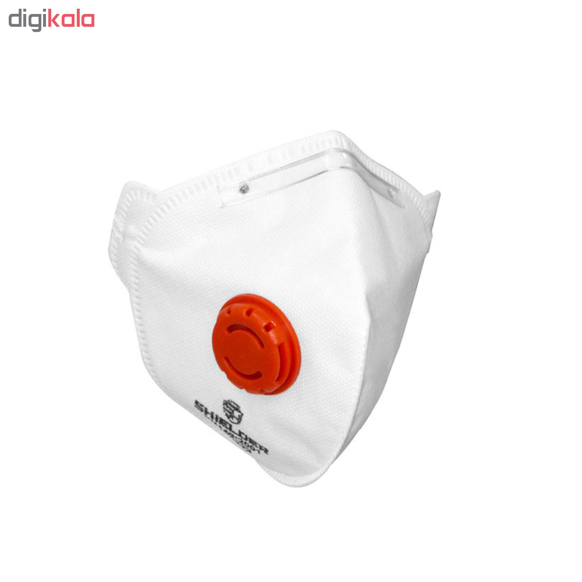 ماسک فیلتر دار شیلدر مدل SH-45 بسته 12 عددی