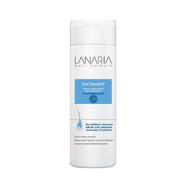 شامپو مو لاناریا مدل Anti Dandruff حجم 200 میلی لیتر