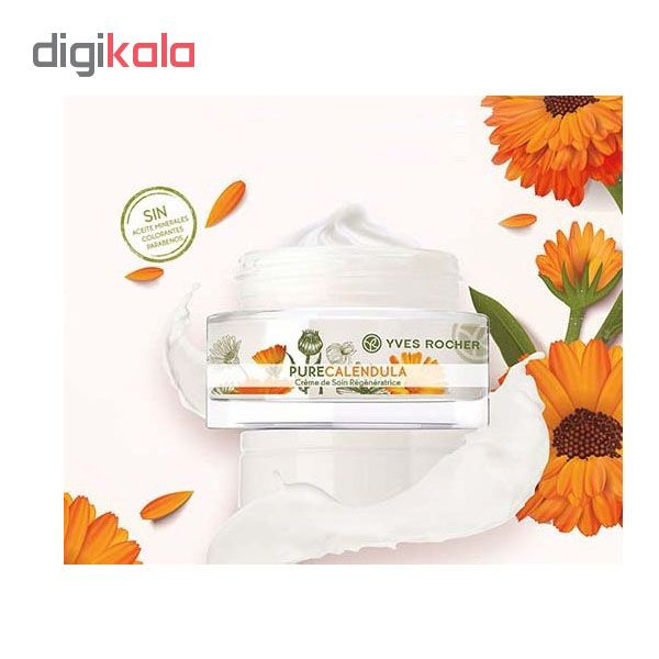 کرم ترمیم کننده پوست ایو روشه مدل purecalendula حجم 50 میلی لیتر کرم ترمیم کننده پوست ایو روشه مدل purecalendula حجم 50 میلی لیتر