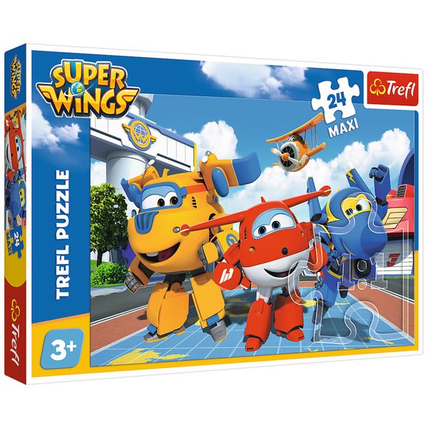 پازل 24 تکه ی تریفل طرح Super Wings پازل 24 تکه ی تریفل طرح Super Wings