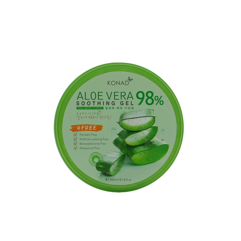 ژل آبرسان کناد مدل Aloe vera حجم 300 میلی لیتر