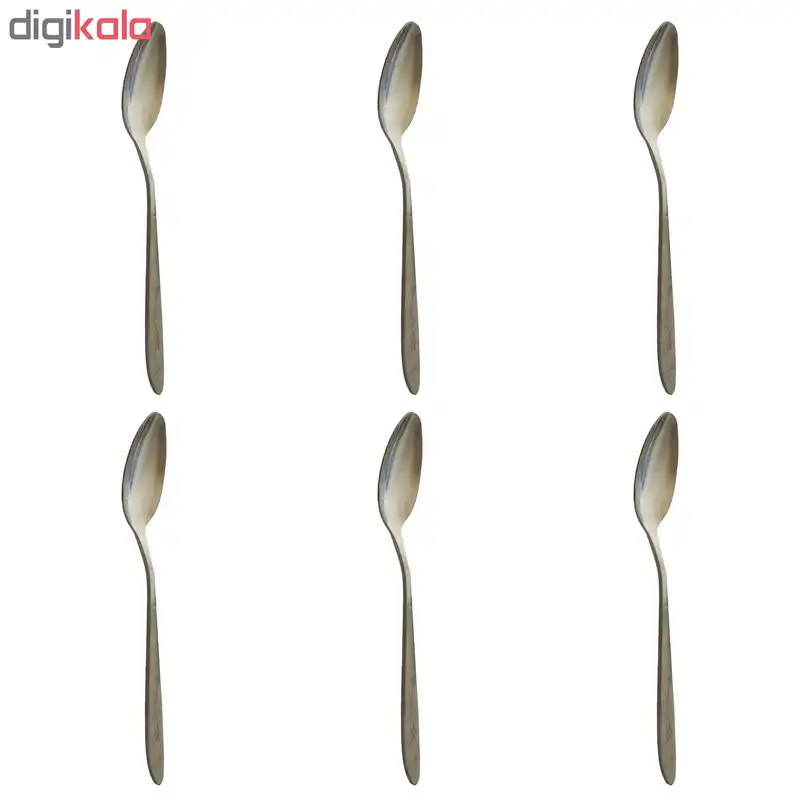 قاشق مرباخوری مدل S-KZH بسته 6 عددی