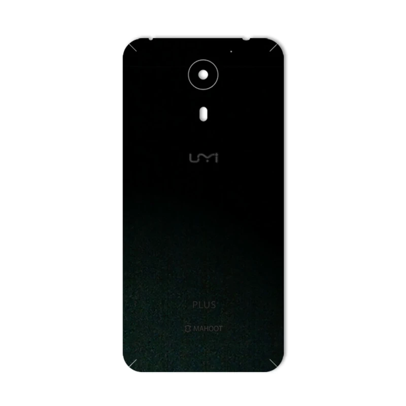 برچسب پوششی ماهوت مدل Black-Suede مناسب برای گوشی موبایل یومی Plus