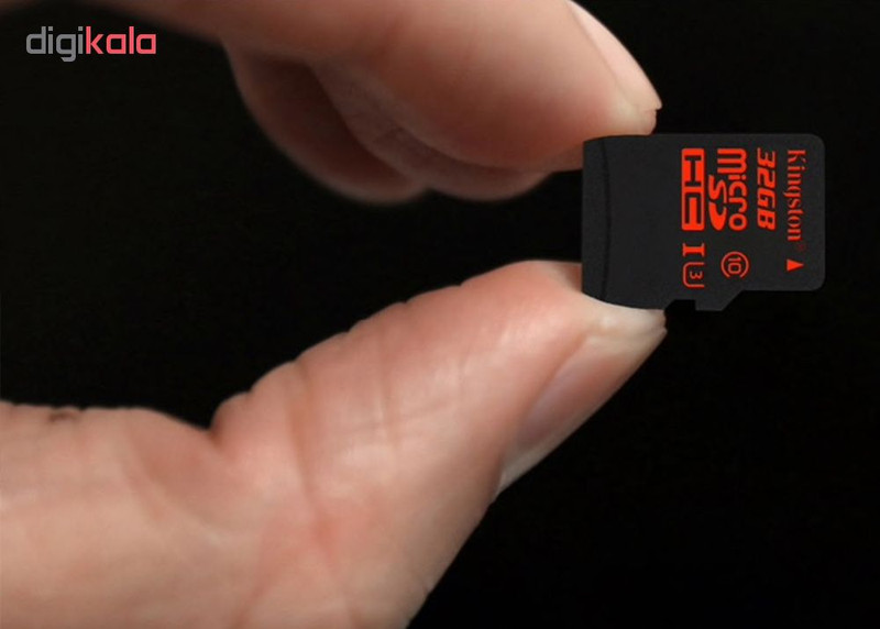 کارت حافظه microSDXC کینگستون کلاس 10 استاندارد UHS-I U3 سرعت 90MBps ظرفیت 32 گیگابایت به همراه آداپتور SD