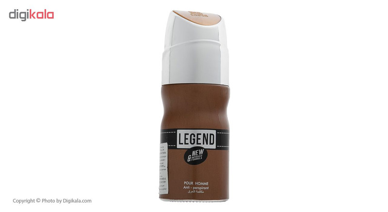 رول ضد تعریق مردانه امپر مدل Legend حجم 60 میلی لیتر