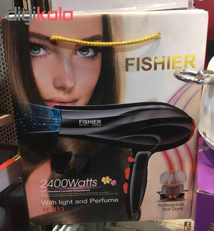 سشوار حرفه ای فیشر مدل FF-211 سشوار حرفه ای فیشر مدل FF-211