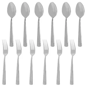 سرویس 12 پارچه قاشق و چنگال کارل اشمیت مدل Sapor D براق