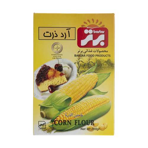 آرد ذرت برتر مقدار 200 گرم