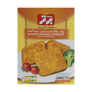 پودر کوکو سیب زمینی نیمه آماده برتر مقدار 200 گرم