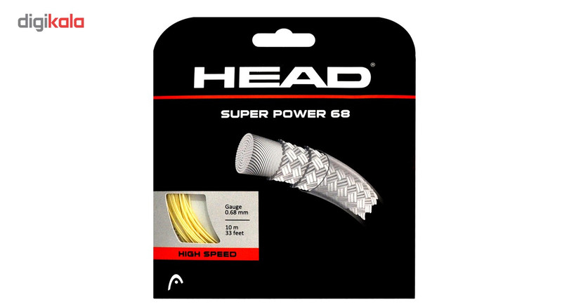 زه تک راکت بدمینتون هد مدل Super Power 68