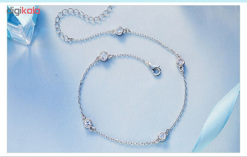 پابند نقره زنانه کد GB0466