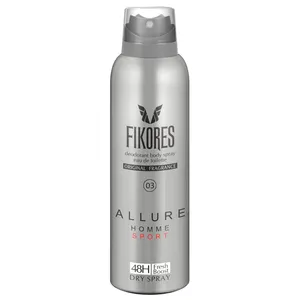 اسپری مردانه فیکورس مدل Allure Homme Sport حجم 200 میلی لیتر
