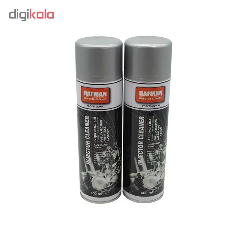 مکمل تمیز کننده سیستم سوخت خودرو هافمن کد 01 حجم 500 میلی لیتر بسته 2 عددی