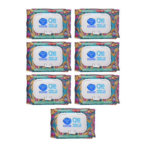دستمال مرطوب دافی مدل Q10 Stop irritation مجموعه 7 عددی