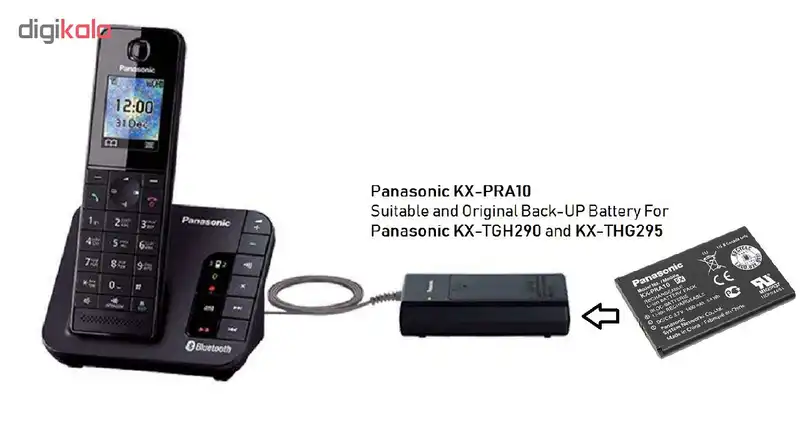 باتری تلفن بی سیم پاناسونیک مدل KX-PRA10