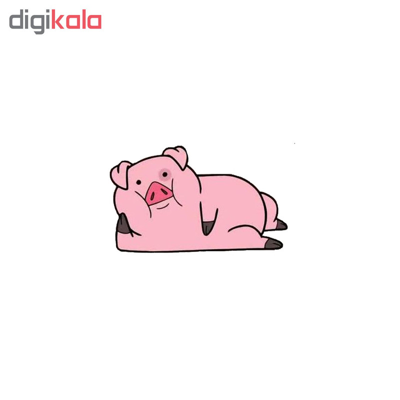 استیکر تزئینی موبایل طرح خوک کد 271