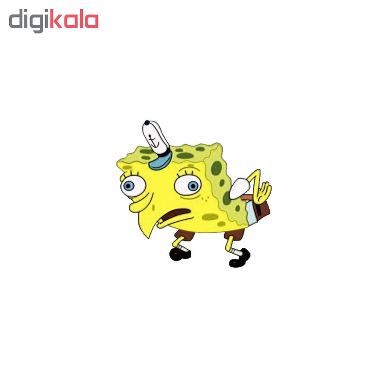 استیکر تزئینی موبایل طرح باب اسفنجی کد 279