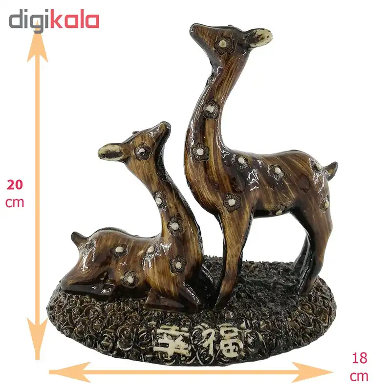 مجسمه طرح آهو مدل CA2