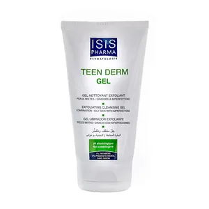 ژل شستشوی صورت آیسیس فارما مدل Teen Derm حجم 28 میلی لیتر