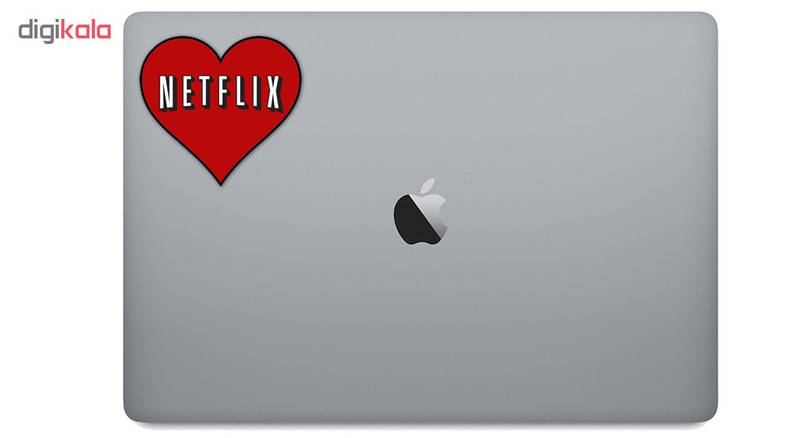 استیکر لپ تاپ طرح Netflix کد 267
