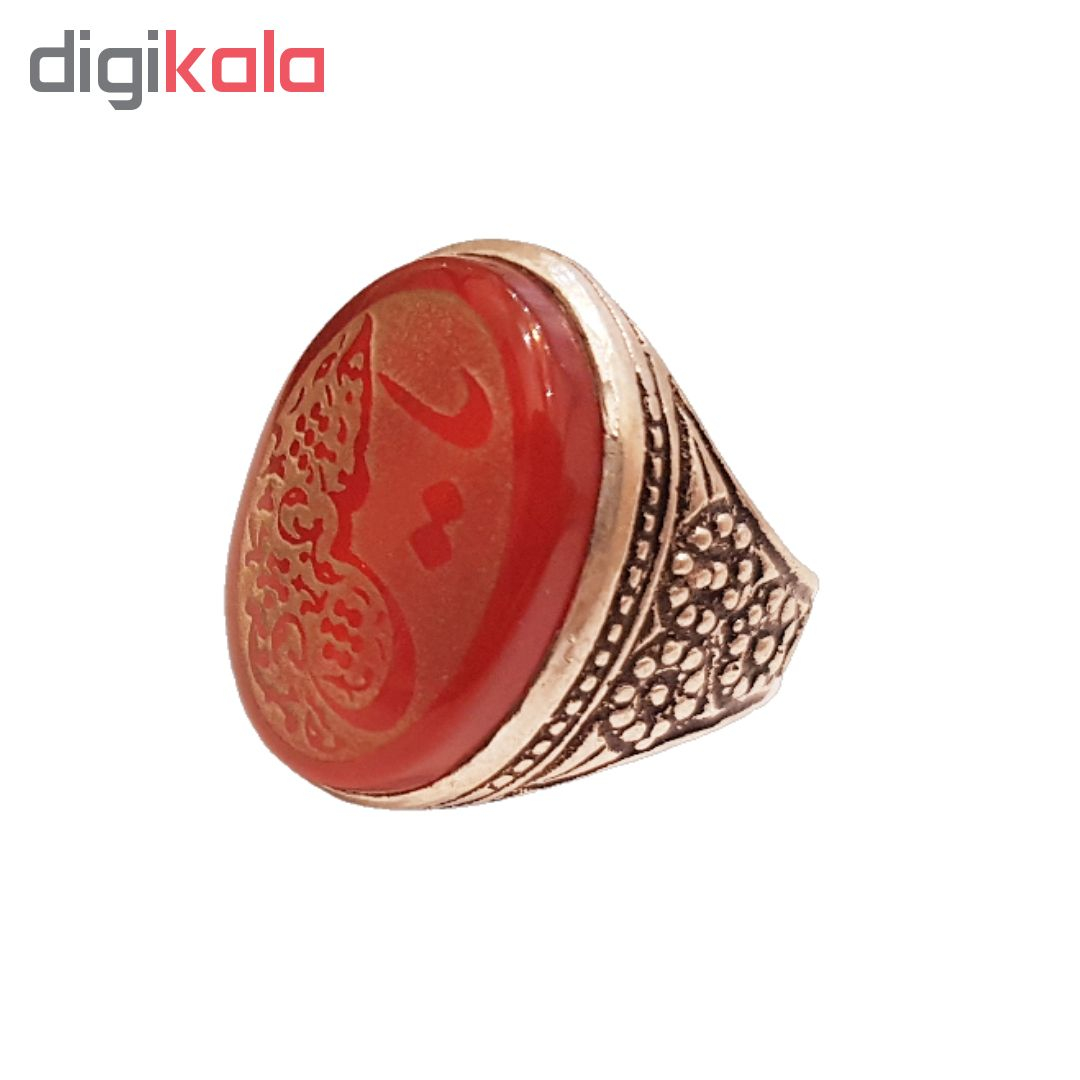 انگشتر نقره مردانه کد p0050