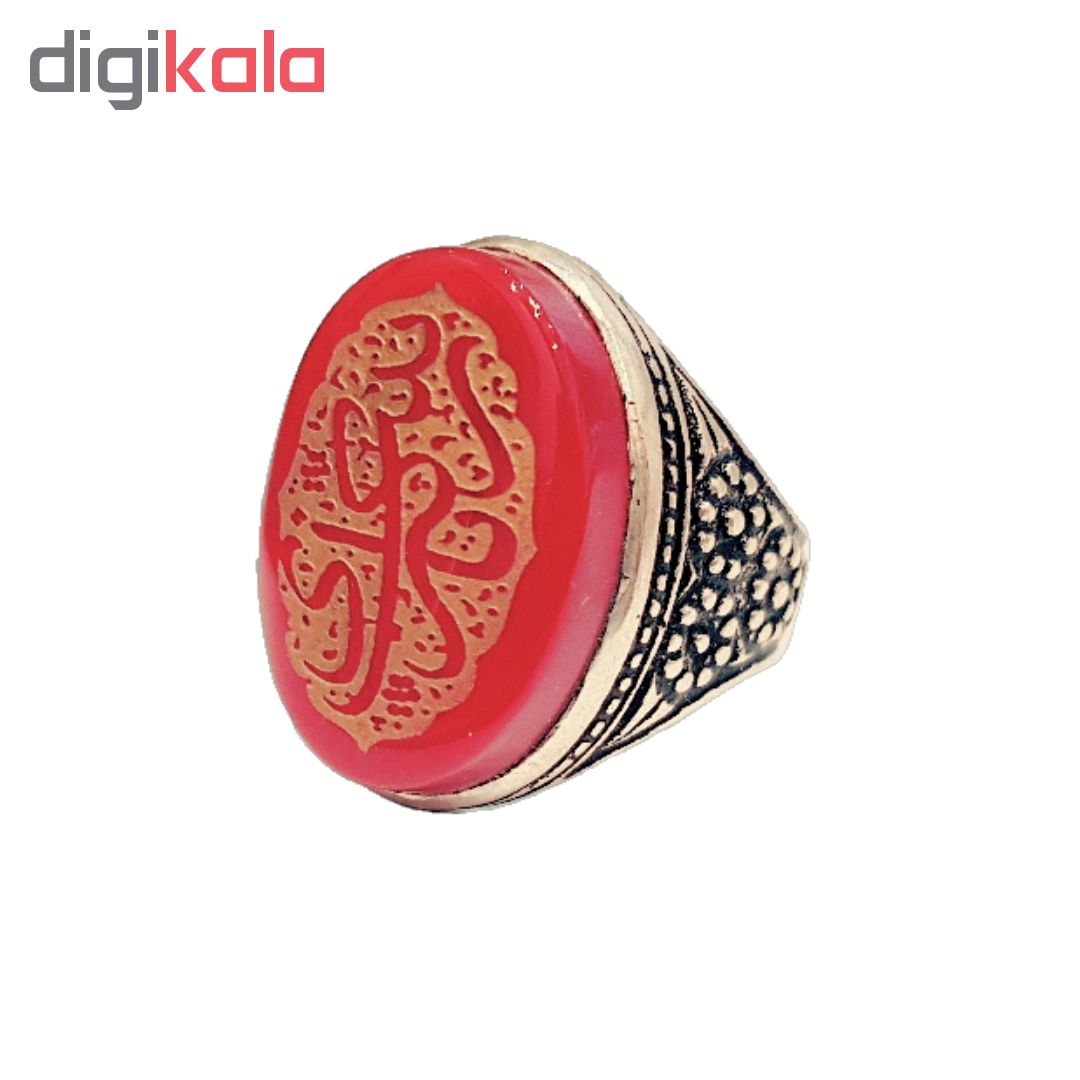 انگشتر نقره مردانه کد p8870