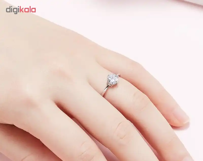 انگشتر نقره زنانه کد GR0626-W