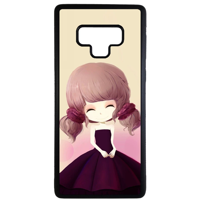 کاور طرح دخترانه کد 1010287 مناسب برای گوشی موبایل سامسونگ galaxy note 9