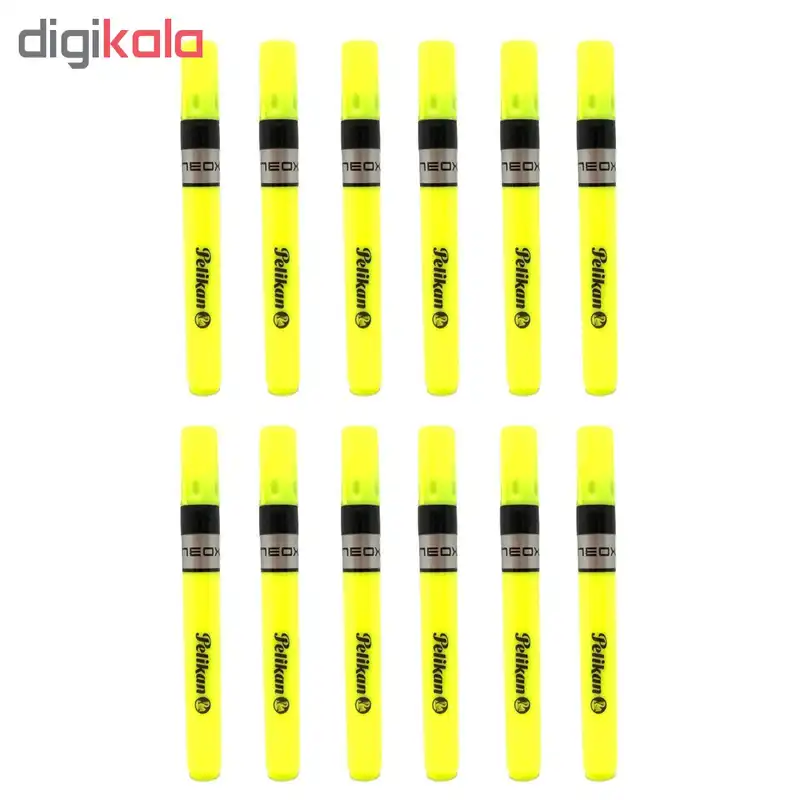 ماژیک علامت گذار پلیکان مدل NEOX کد P1 بسته 12 عددی