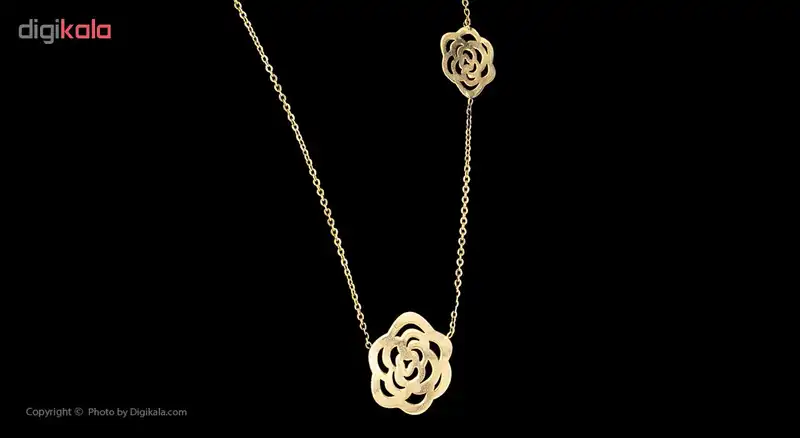 گردنبند طلا 18 عیار زنانه مدل TA123