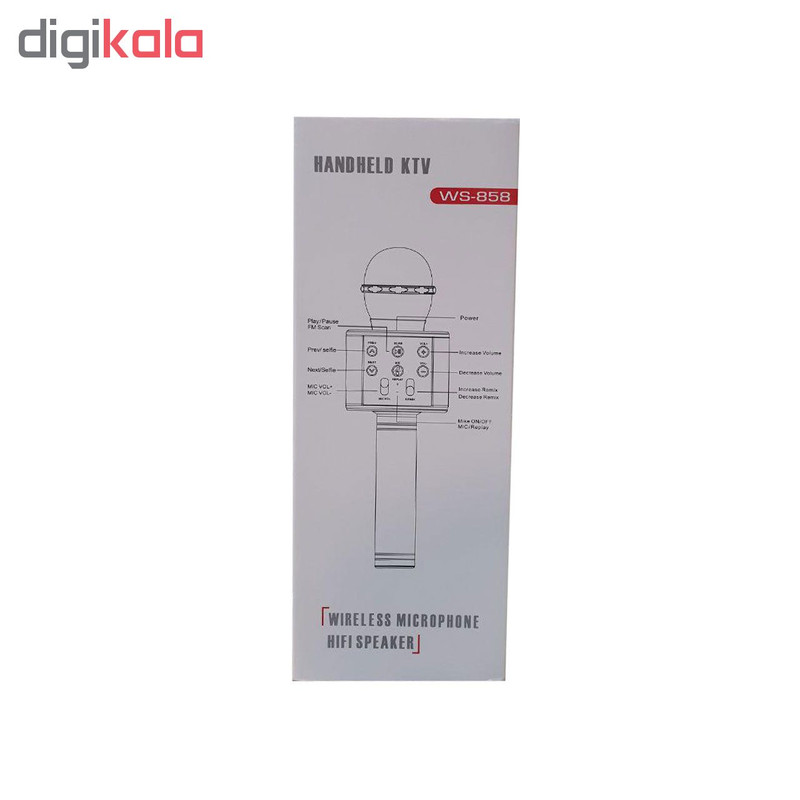 میکروفن اسپیکر کد 858 2