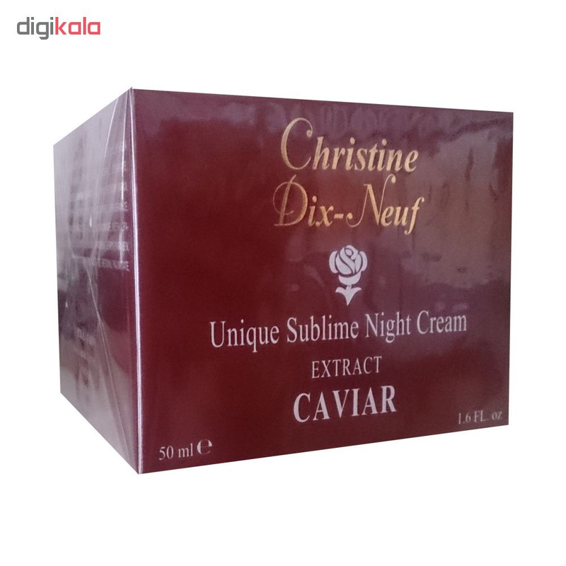 کرم ضد چروک شب کریستین دیزنف مدل CAVIAR حجم 50 میلی لیتر کرم ضد چروک شب کریستین دیزنف مدل CAVIAR حجم 50 میلی لیتر