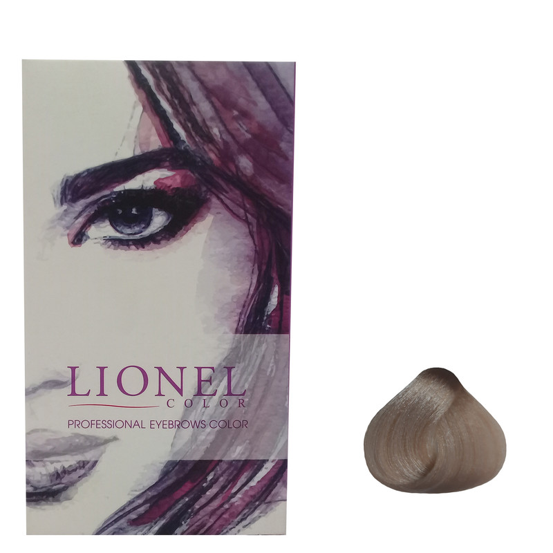 کیت رنگ ابرو لیونل شماره RGB 9 حجم 15 میلی لیتر رنگ بلوند رز گلد