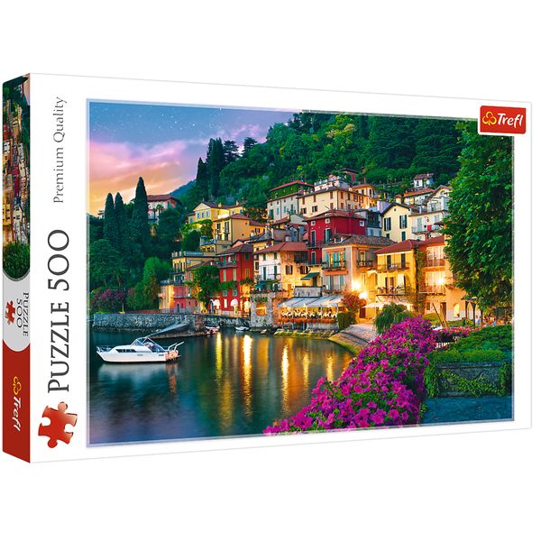 پازل 500 تکه تریفل مدل Italy Lake Como پازل 500 تکه تریفل مدل Italy Lake Como