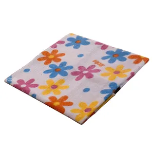 دستمال آشپزخانه طرح flower بسته  3 عددی