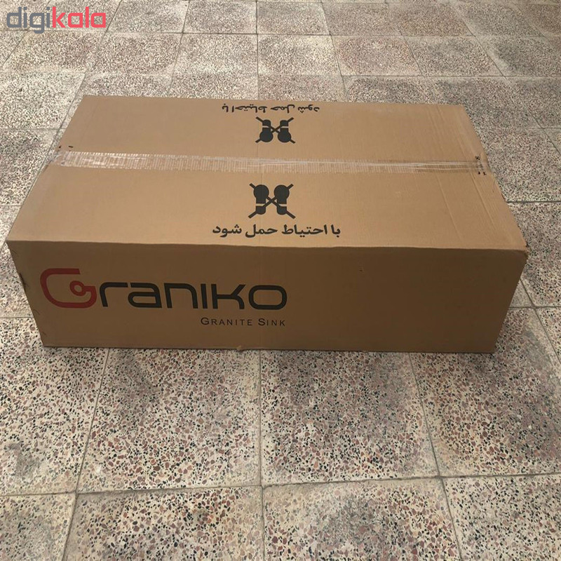 سینک گرانیکو کد W 880 روکار