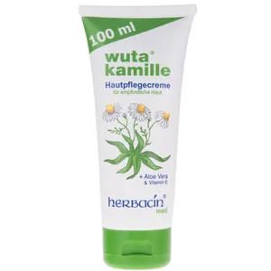 کرم ضد چروک هرباسین مدل Wuta Kamille AloeVera حجم 100 میلی لیتر