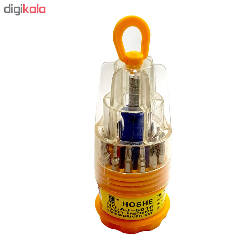 مجموعه 16 عددی سری پیچ گوشتی مدل AJ-6016