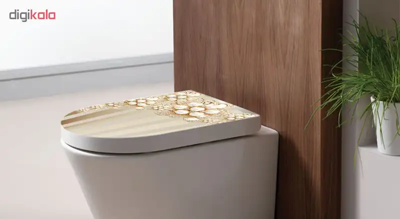 استیکر توالت فرنگی طرح عروس