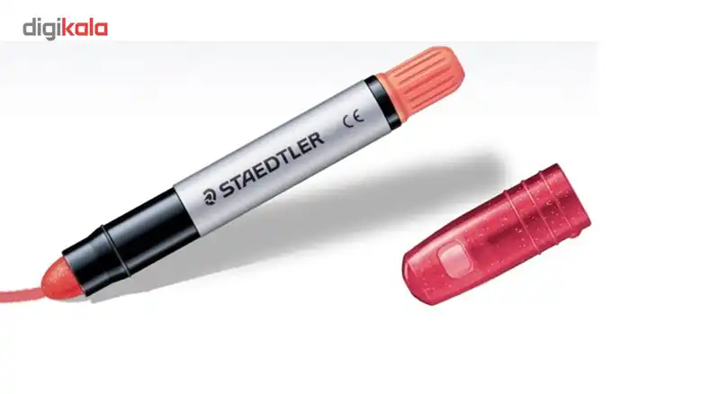 مداد شمعی ژله ای 6 رنگ استدلر مدل Noris Club