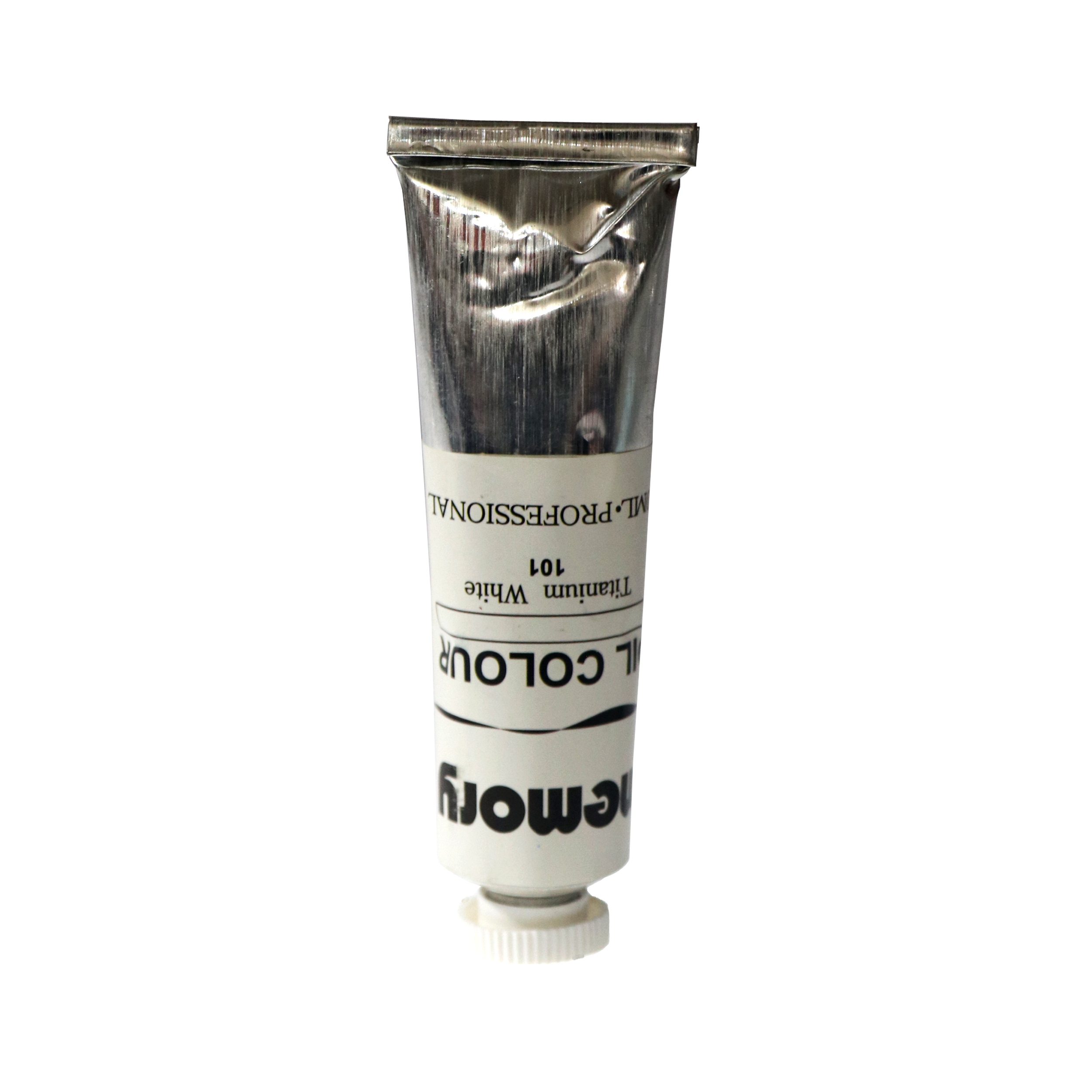 رنگ روغن مموری مدل Titanium White 101 حجم 50 میلی لیتر